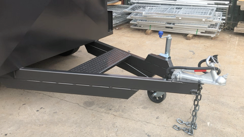 8X5 SQUARE TRADESMAN TOP TRAILER WITH FULL LENGTH DRAWERS , 2000 KG GVM - Video 1 of 1