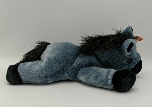 TY Retired Lefty the donkey Beanie Buddy USA - Imagen 3 de 11