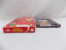 Boxed Nintendo Entertainment System NES Krusty's Fun House Featuring The Simp...