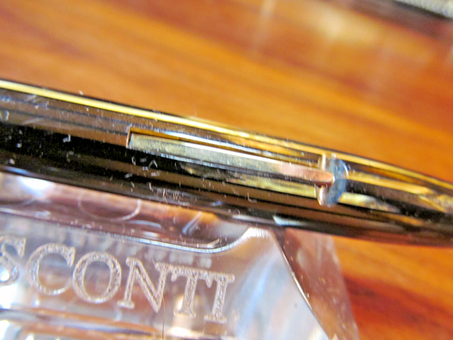 Sheaffer Gold/Braun Hebel Füllfederhalter -- feine Feder - funktioniert schön PREISSCHNITT - Bild 4 von 10