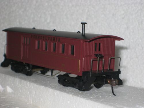 HO SCALE MANTUA HOLZ PKW PENNSYLVANIA KOMBINATION #19 - 718520 - Bild 3 von 4