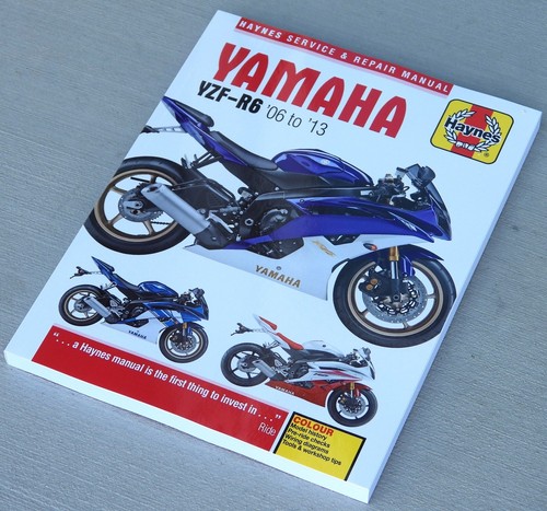 2006-2013 Yamaha YZF R6 HAYNES SERVICE & REPAIR MANUAL 5544 - Picture 2 of 2