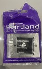 Hamilton Hartland Eurofix Satin Steel Single Plate With 2 Apertures 50x50mm