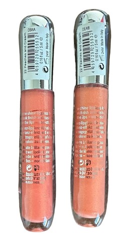 Lote de 2 Essence Shine Shine Brillo Labial Wet Look #22 MELOCOTONES Y CREMA - Imagen 3 de 3