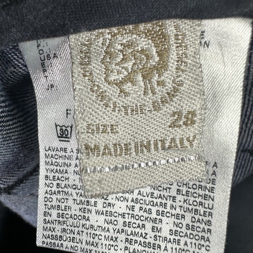 Diesel Fluzi Wide Leg Jeans Damen blau Stretch Denim 28x32 (28x25)*gesäumt - Bild 15 von 17