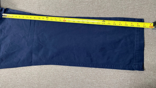 Pantalones chinos Levi's XX AJUSTE AUTÉNTICO para hombre 38 X 32 tiro alto azul nuevos con etiquetas - Imagen 15 de 18