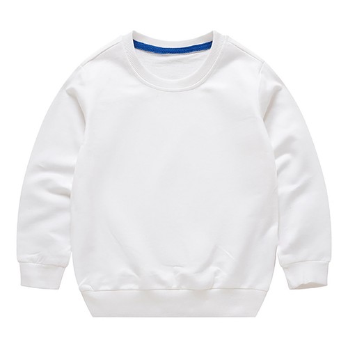 Kids Boys Girls Casual Pullover Sweatshirt T-Shirts Crewneck Long Sleeve Tops - Picture 46 of 50