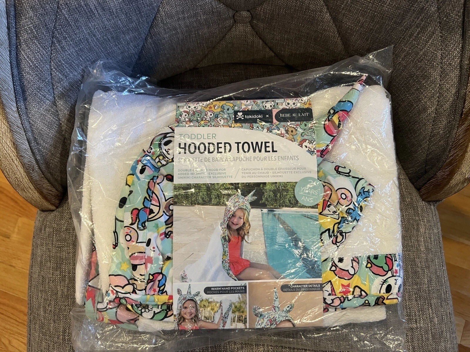 Bebe Au Lait x Tokidoki Hooded Towel