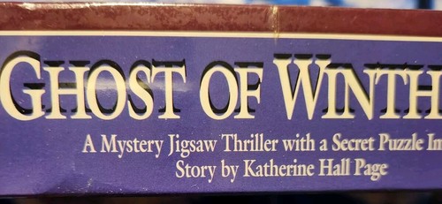 New Sealed Bepuzzled 1000 Piece Mystery Jigsaw Puzzle The Ghost Of Winthrop 1993 - Picture 2 of 6