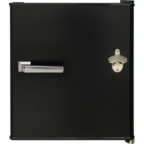 New Retro Black Small Vintage Mini Bar Fridge 46 Litre Schmick Brand With Opener - Picture 5 of 9