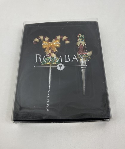 Bombay Navidad Medias Tapón de Botella/Abridor de Botellas Candycane - Imagen 1 de 3