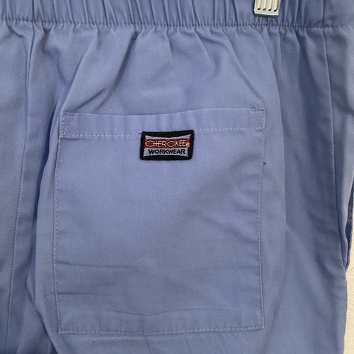 Cherokee Scrub Bottom Medical Uniform Ceil Blue Pants Small - Picture 6 of 11