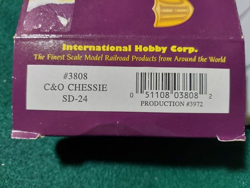 IHC #3808 C&O CHESSIE SD-24 POWERED DIESEL - Bild 2 von 6