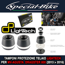 Tamponi Protezione Telaio LIGHTECH per MV AGUSTA DRAGSTER 800 2013>2016 STEMV202
