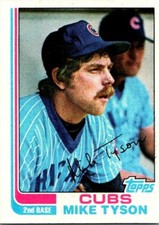 1982 Topps Baseball #62 Mike Tyson