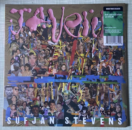 Sufjan Stevens  Javelin  Ltd Ed Green Smoke Vinyl + Bonus CD- New/Sealed 2023 - Picture 1 of 5