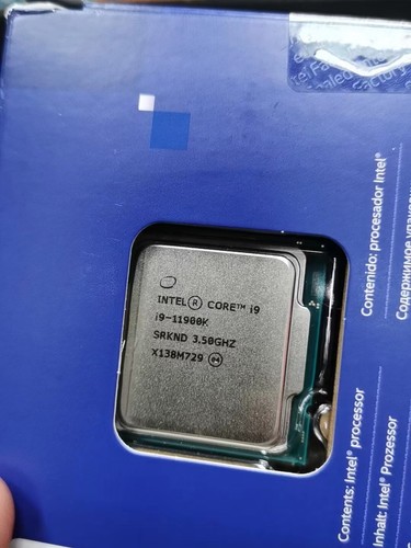 NEU Intel Core i9-11900K Desktop-Prozessor 8 Kerne 16 Thread CPU LGA1200 IM BOX - Bild 2 von 3