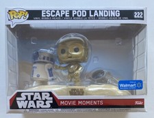 STAR WARS FUNKO POPS! MOVIE MOMENTS ESCAPE POD LANDING 222 WALMART EX CS C8