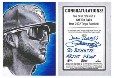 1/1 Sketch Card 2022 Topps Baseball Series 1 2 AP Bo 1/1 Sketch Card 2022 Topps Baseball Series 1 2 AP Bo