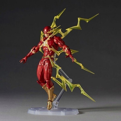 Kaiyodo Revoltech Increíble Yamaguchi The Flash 170 mm Figura de Acción Juguete Nuevo - Imagen 5 de 7