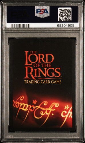LOTR TCG Legolas Dauntless Hunter FOIL PSA 9 MINT Two Towers Rare Card 4R73 - Picture 4 of 7