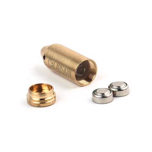 .40 S&W Laser Boresighter Brass 2X Battery 40 Cal In-Chamber Red Dot Bore Sight - Picture 5 of 12