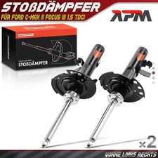 2x Stoßdämpfer Federbein Vorne Links Rechts für Ford C-Max II Focus III 1.5 TDCi