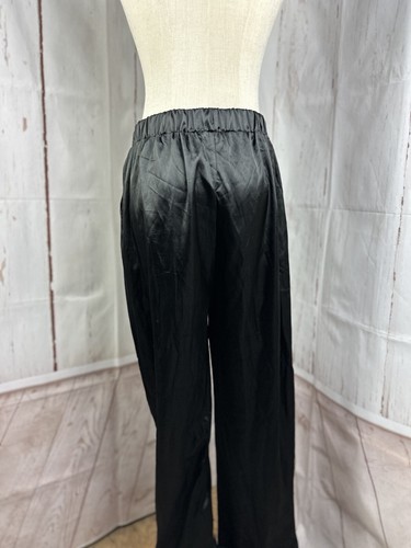 Boohoo Plumas Ropa de Dormir Mujer Largo Satén Informal Pantalones Solo, Talla 8 - Imagen 4 de 6