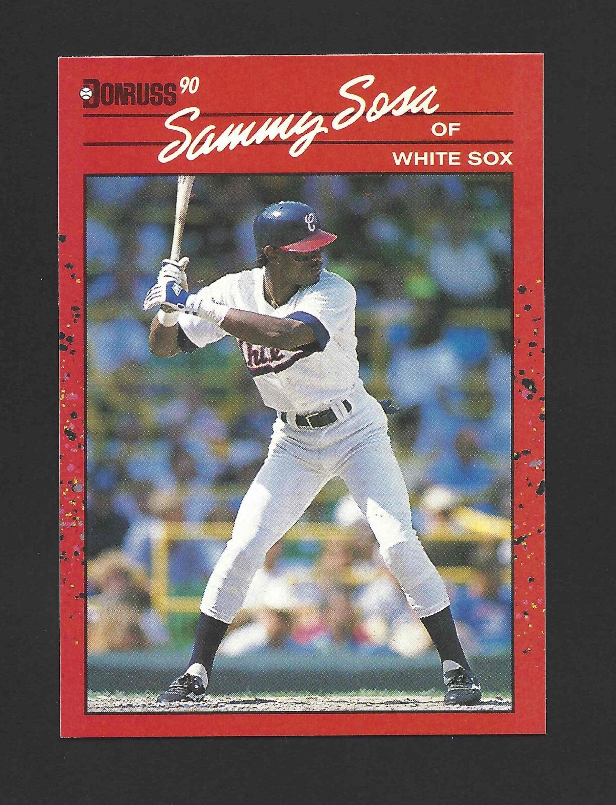 1990 Donruss #489 SAMMY SOSA Raw - Chicago White Sox - RC