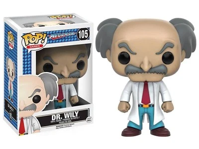 Figurine - Pop! Games - Mega Man - Dr Wily - N° 105 - Funko - Photo 1/2
