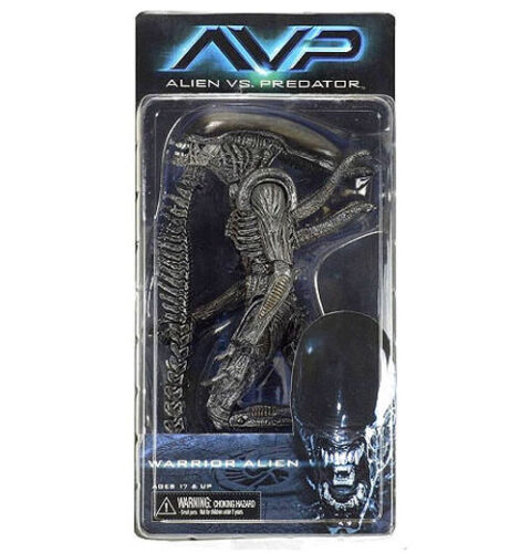 NECA Aliens Warrior Alien vs Predator AVP Black 7" Action Figure 1:12 Series 7 - Afbeelding 1 van 7