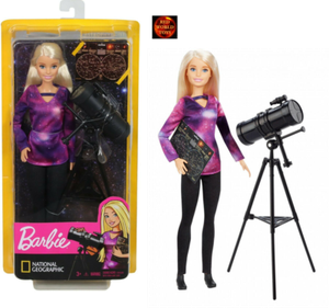 Barbie Astrophysicist Doll National Geographic Mattel GDM47 for sale online