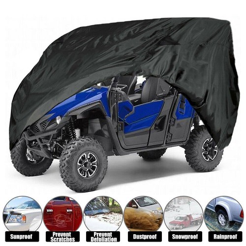 SxS Utility Vehicle Cover Storage Waterproof For Yamaha WOLVERINE X4 ATV - Picture 9 of 9