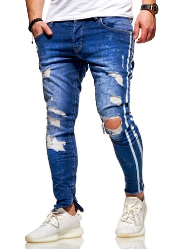mint Maid Uplifted behype. Herren Destroyed Stretch Jeans Hose im Used-Look mit Side-Stripe 80-0496 | eBay mint Maid Uplifted behype. Herren Destroyed Stretch Jeans Hose im Used-Look mit Side-Stripe 80-0496 | eBay