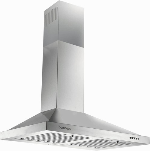 24 in Kitchen Range Hood 450 CFM Wall Mounted Cook Fan LED 3-Speed Fan New - Picture 4 of 13