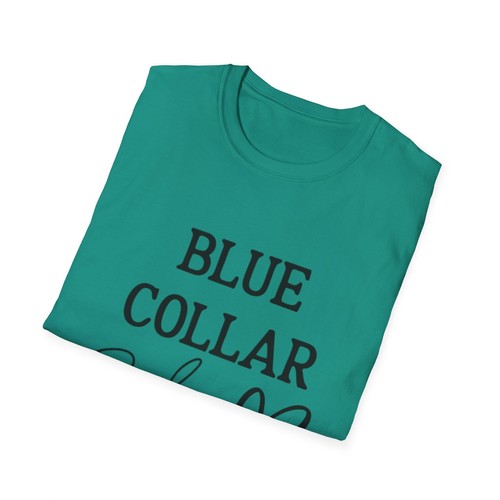 Blue Collar Babe T-Shirt, Gift for Her, Casual Wear, Everyday Tee, Work Outfit, - Picture 37 of 65