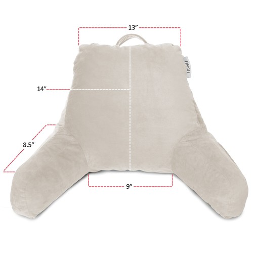 Bed Rest Reading Pillow for Kids & Teens Memory Foam TV Pillow With Arms Support - Picture 126 of 144