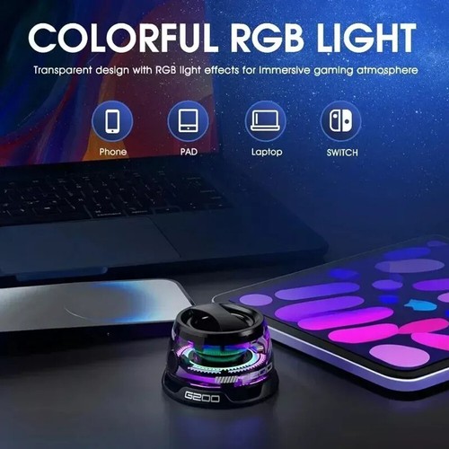 Mini Altavoz Bluetooth Magnético Multifuncional Altavoz Inalámbrico RGB Luz de Color - Imagen 10 de 24