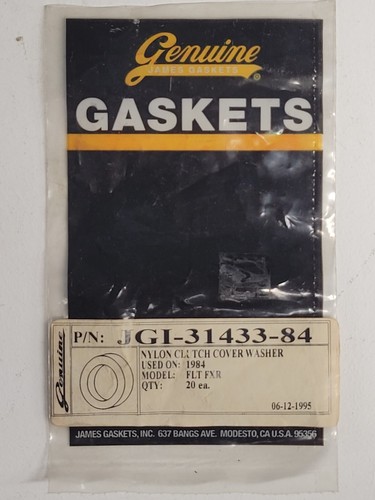 Harley-Davidson James Gasket Nylon Clutch Cover Washer JGI-31433-84 - Picture 3 of 4