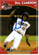 Daz Cameron 2016 Quad Cities River Bandits Signed Card