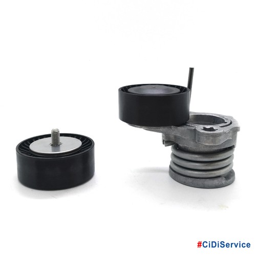 Kit Cinghie Servizi + Tendicinghia + Rullo BMW 118d 120d 318d 320d Motore M47 - Picture 3 of 7