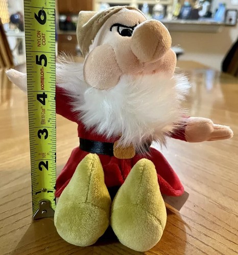 Disney Store 8” Plush Grumpy Snow White And The Seven 7 Dwarfs H8 - Picture 2 of 4
