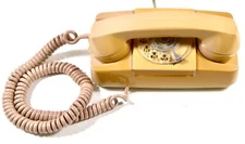 Rotary Dial GTE Starlite Princess-Style Phone By Automatic Electric, 1970's