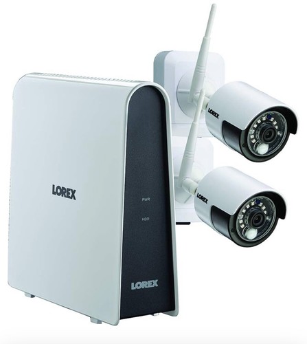 Lorex HD Wire-Free 1080p Security System 32GB 6 Channel DVR & 2 Wire Free Camera - Picture 1 of 7
