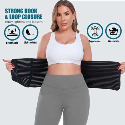 Postpartum Belly Band Abdominal Binder Post Surgery, for Natural Delivery & C... - Picture 4 of 6