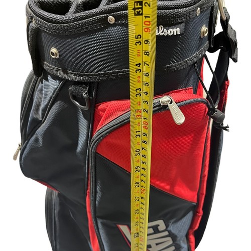 NFL New York Giants Football Team Wilson Brand Carry Golf Bag w/ Shoulder Strap - Picture 12 of 13