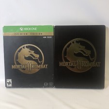 Mortal Kombat 11 Premium Edition (Xbox One) - Steelbook Case w/ Slipcover