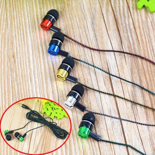 Bass Stereo In-Ear Earphone Headphone Headset Earbuds 3.5mm for iPhone Samsung - Picture 1 of 11