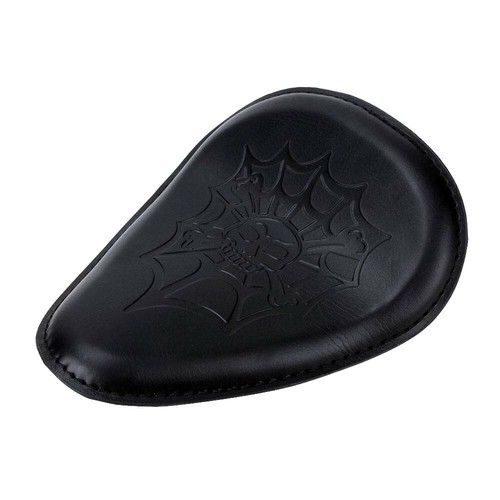 Seat Pillion Cushion Front Driver Motor Black Fit For Harley Sportster Custom - Picture 3 of 8