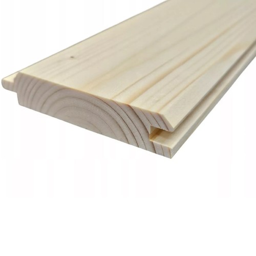 QLS 1 pz tavole profilate doghe per recinzione tavola liscia 120 cm tavole di pino piallate - Foto 19 di 23